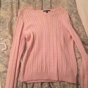 Ralph Lauren light pink sweater Large!